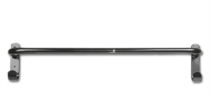 Täckeshängare Med 2 Krokar Svart