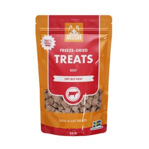 MUSH Treats Frystorkat Nöt 50g