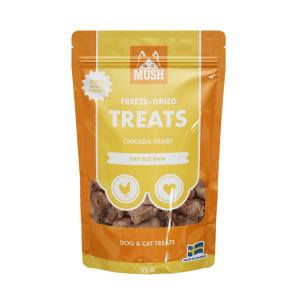 MUSH Treats Frystorkat Kycklinghjärta 50g