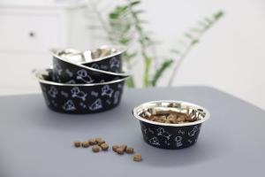 Skål Rostfri Med Motiv 900ml