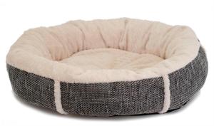 Bädd Mysan rund Grå