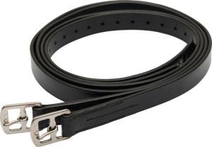 Stigläder Glitter HG Nylonkärna Svart/Silver