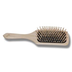 Borste Man & Svans Hansbo Trä 25cm