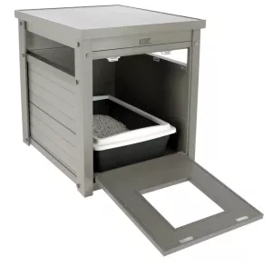 Katthus Eco Cabinet Kerbl Grå 47x60x56 cm -