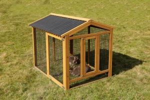 Kanininhägnad Med Tak 115x85x90cm