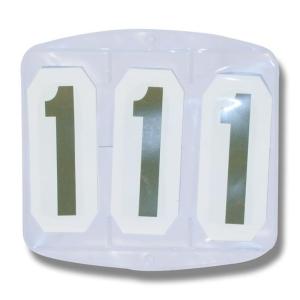 Nummerlapp Hansbo Fyrkantig med kardborr