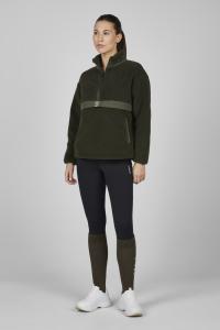 Tröja Teddy Half Zip Dynamic Dark Green