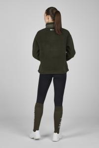 Tröja Teddy Half Zip Dynamic Dark Green