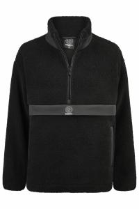 Tröja Teddy Half Zip Dynamic Svart