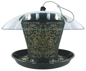 Fågelmatare Frö Dome Svart 30cm