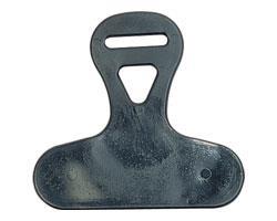 Svanskappshållare Plast Hansbo Svart