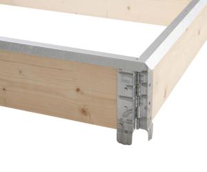 Snigelkant pallkrage 80x120cm