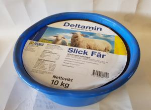 Deltamin Får Slick 10kg Blå