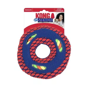 Hundleksak Kong Sneakerz Sport Disc w/ rope