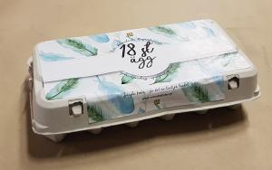 Äggkartong för 18 ägg 50-p