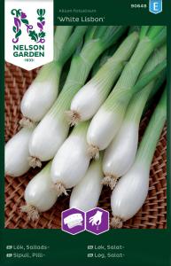 Lök, Sallads-, White Lisbon, såband
