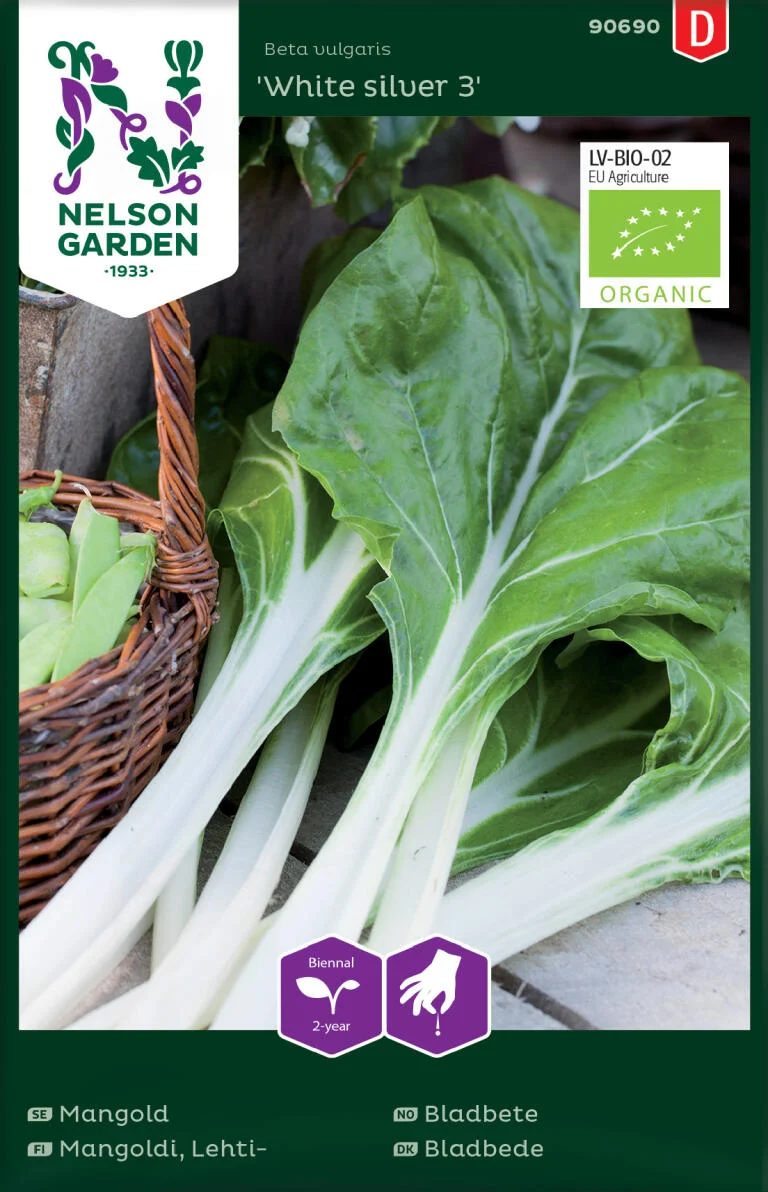 Mangold, White Silver 3, Organic