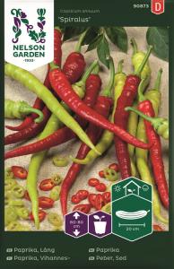 Paprika, Lång, Spiralus