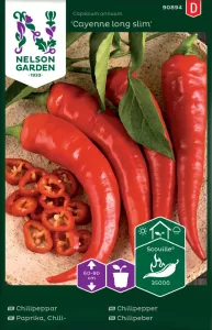 Chilipeppar, Cayenne Long Slim