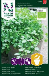 Persilja, Blad-, Gigan. d'Italia, Organic