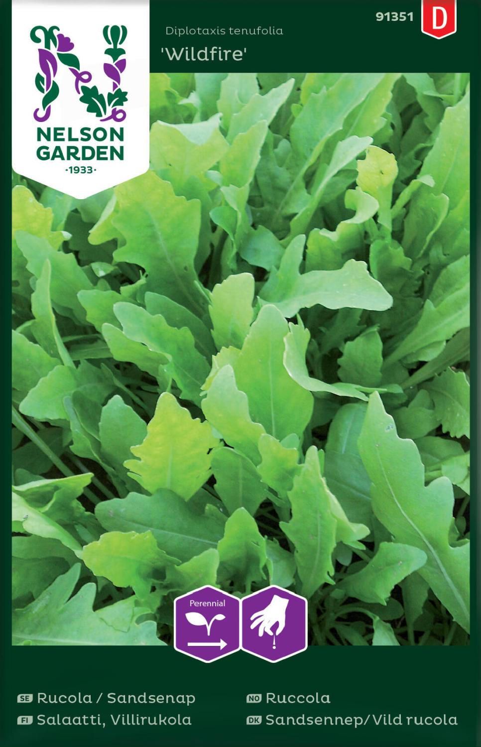 Rucola/Sandsenap, Wildfire