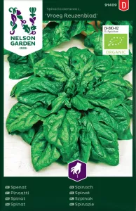 Spenat, Vroeg Reuzenblad, Organic