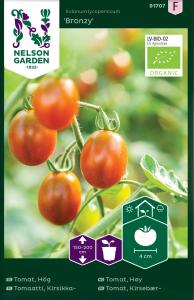 Tomat, Hög, Bronzy, Organic