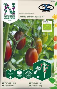 Tomat, Hög, Krebs Brown Tasty F1