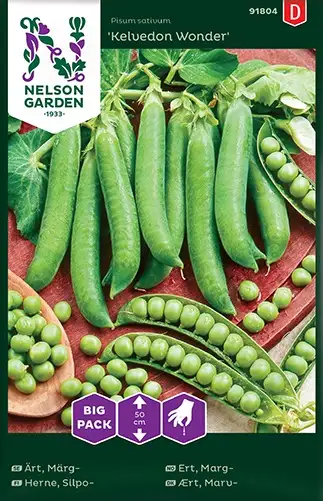 Ärt, Märg-, Kelwedon Wonder, Big Pack