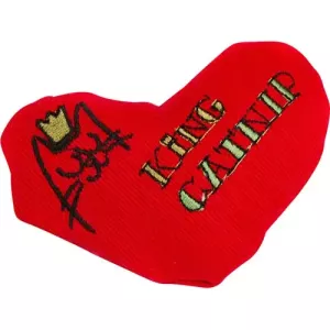 Kattleksak King Catnip Hjärta