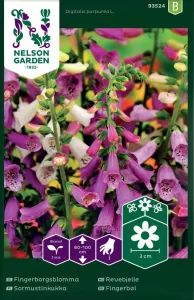 Fingerborgsblomma, bl färger