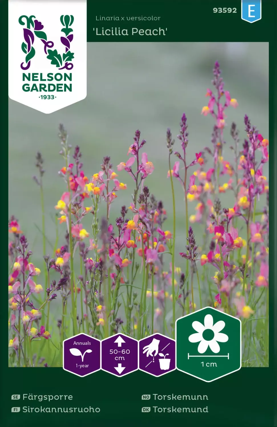 Färgsporre, Licilia peach