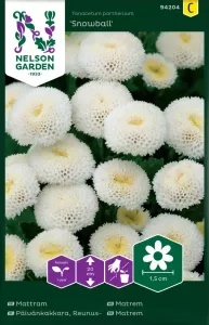 Mattram, Snowball, vit