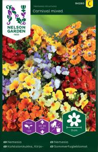 Nemesia, Carnival, bl färger