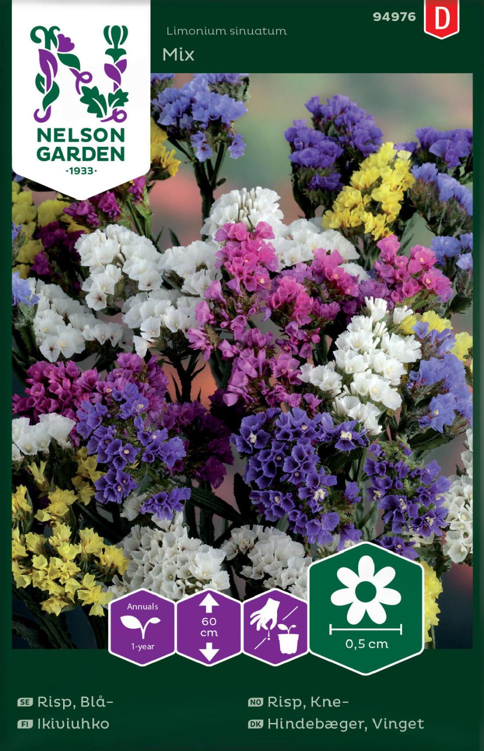 Risp, Blå-, bl färger