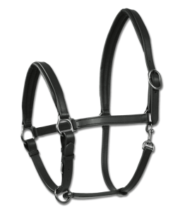 Lädergrimma "Finesse II" Svart