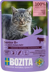 Bozita Senior 8+ Nötkött i sås 85g