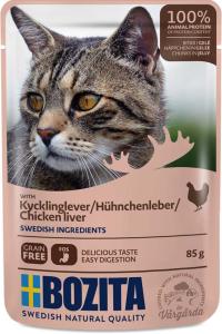 Bozita Kycklinglever i gelé 85g