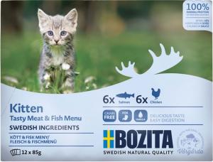 Bozita Kitten Multibox i sås 1,02kg