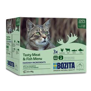 Bozita Multibox Kött&Fisk i gelé 1,02kg