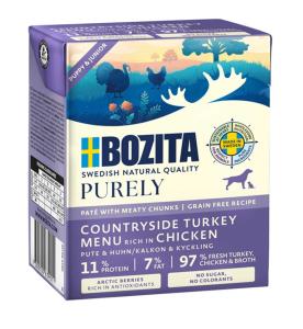 Bozita Purely Tetra paté Puppy Turkey/Chick. 370g