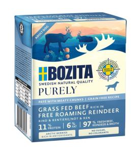 Bozita Purely Tetra paté Beef/Reindeer 370g