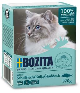 Bozita katt Bitar i Gelé med Kolja 370g