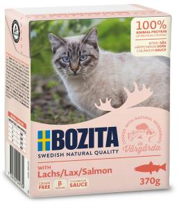 Bozita katt Bitar i Sås med Lax 370g