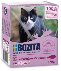 Bozita katt Bitar i Sås med Räkor 370g