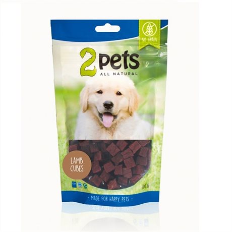 2 pets lamm kuber 100 gr