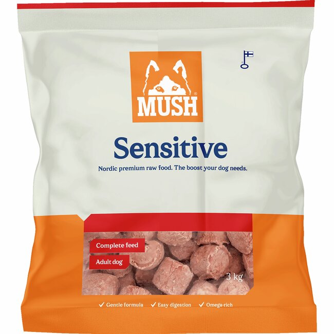 MUSH Sensitive Nöt 3kg