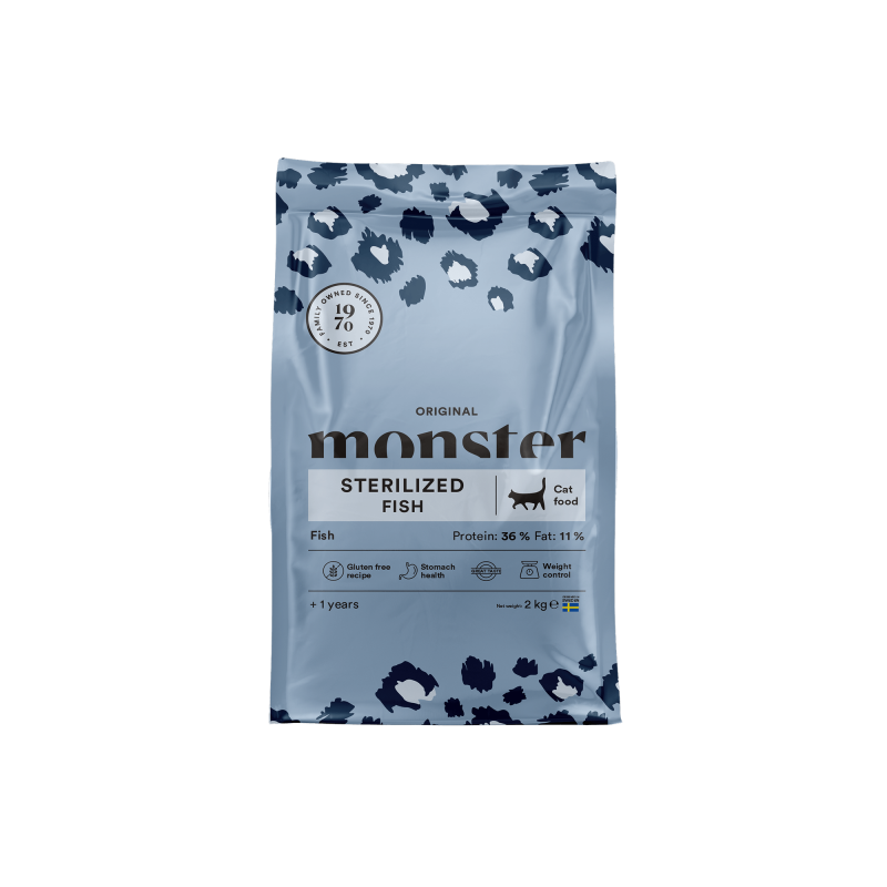 Monster Original Sterilized Fish 2kg