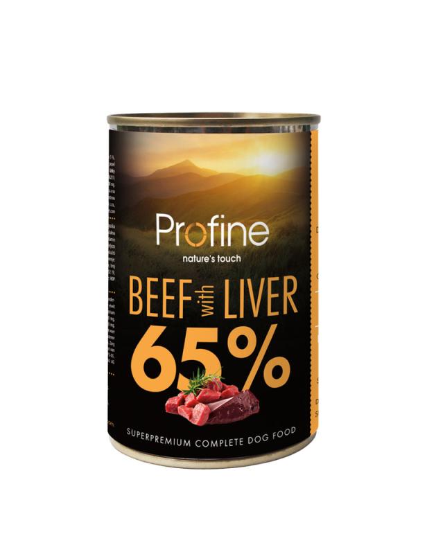 Profine Cans 65% Biff & Lever Burk 400g