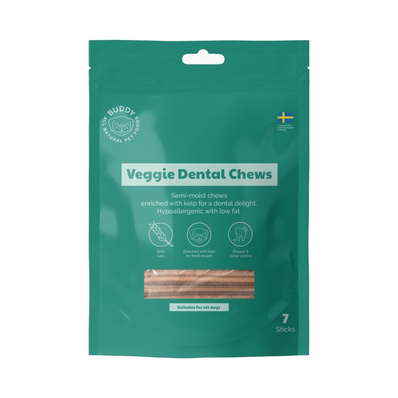 Veggie Dental Chews, Buddy 7-pack